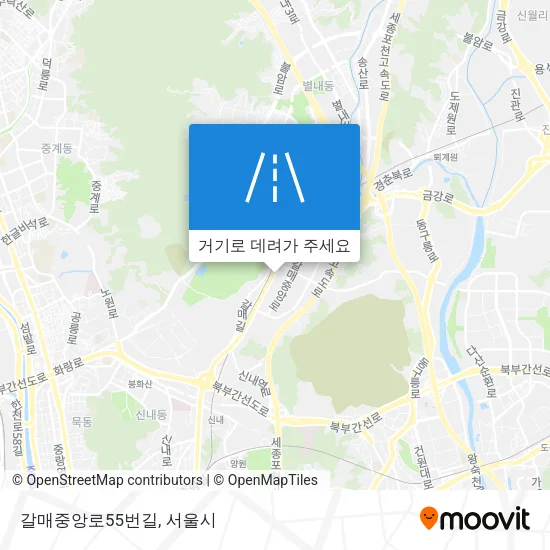 갈매중앙로55번길 지도