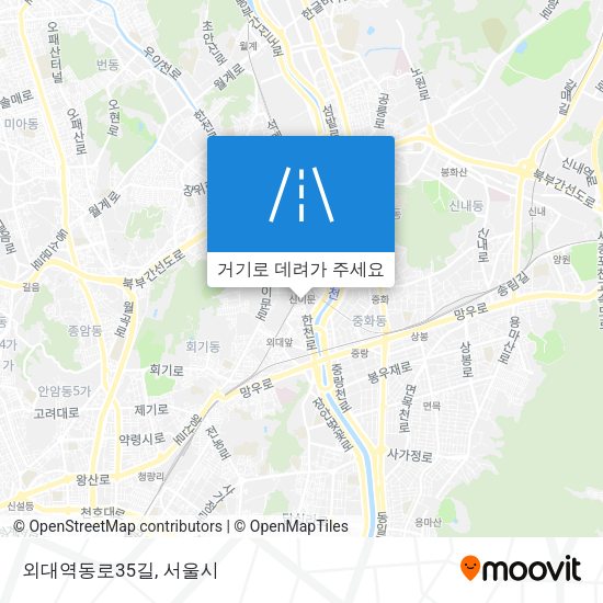 외대역동로35길 지도