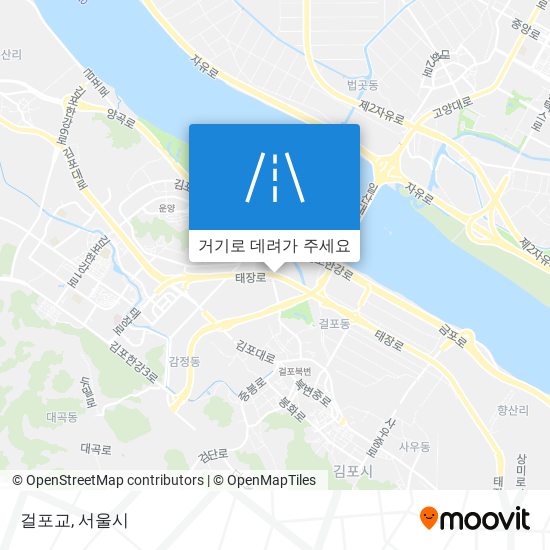 걸포교 지도