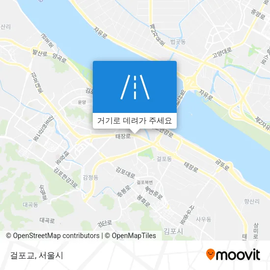 걸포교 지도