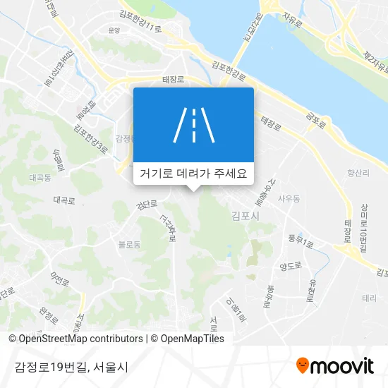 감정로19번길 지도