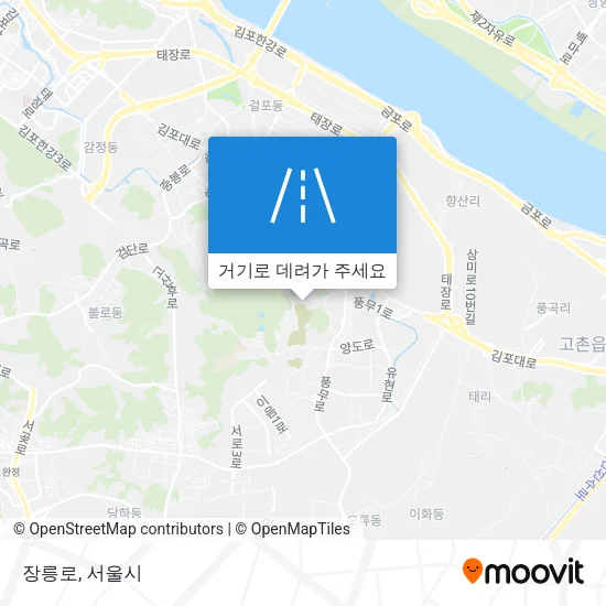 장릉로 지도
