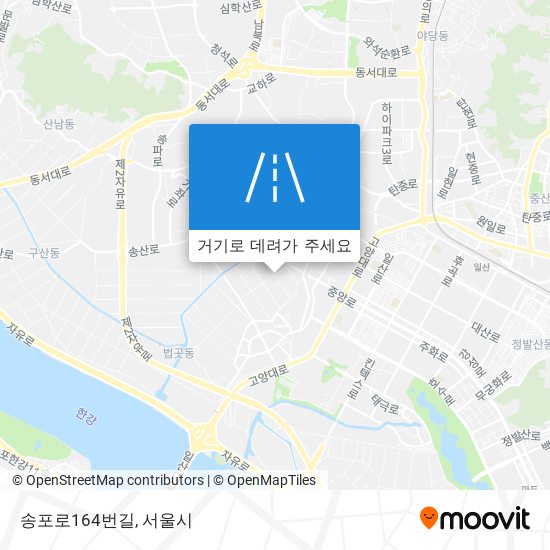 송포로164번길 지도