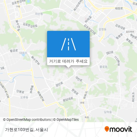 가현로103번길 지도