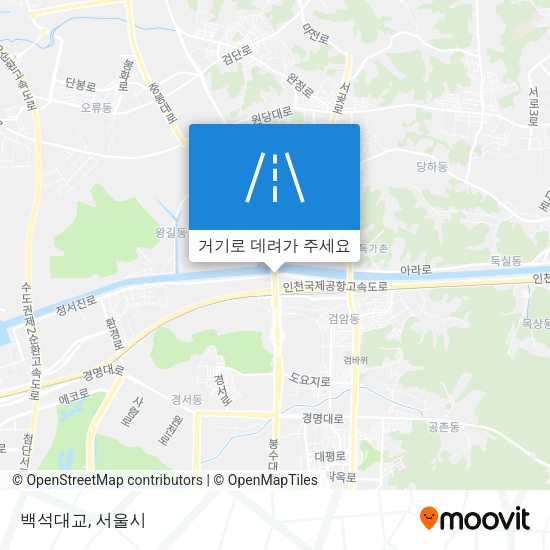 백석대교 지도