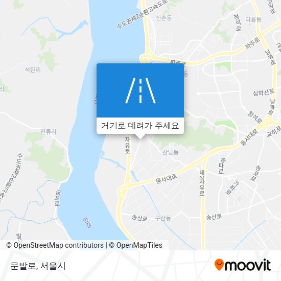 문발로 지도