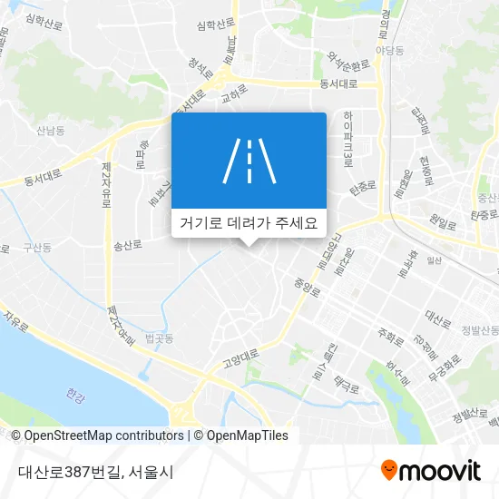 대산로387번길 지도