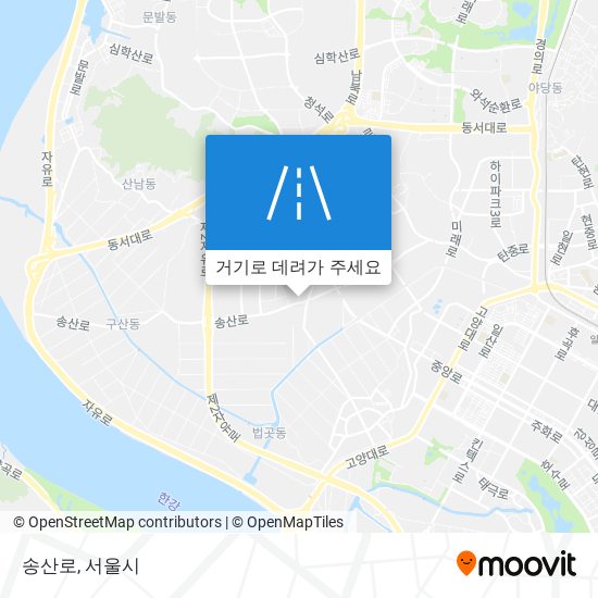 송산로 지도