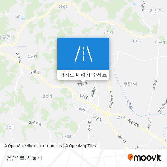 검암1로 지도