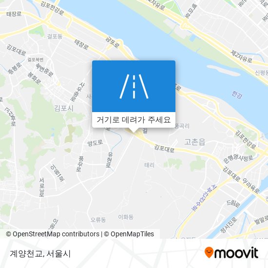 계양천교 지도