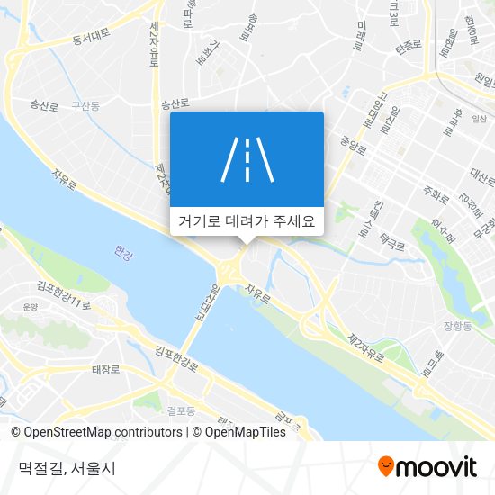 멱절길 지도