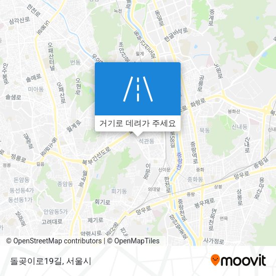돌곶이로19길 지도