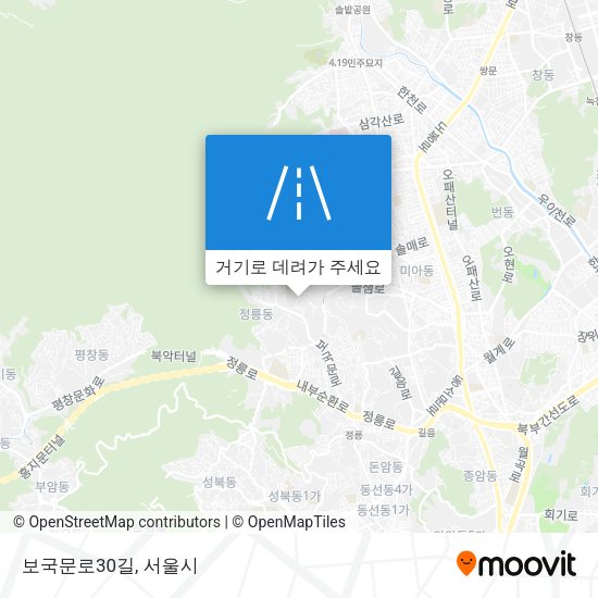 보국문로30길 지도