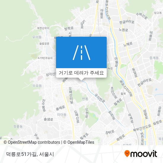 덕릉로51가길 지도