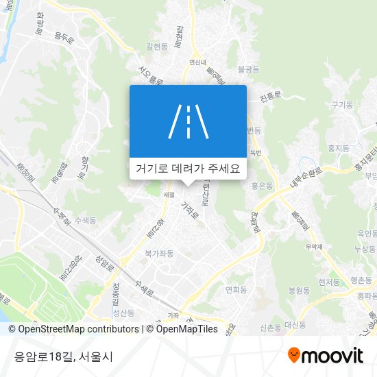응암로18길 지도