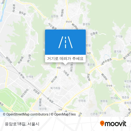 응암로18길 지도