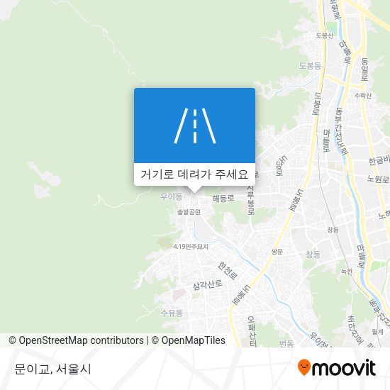 문이교 지도