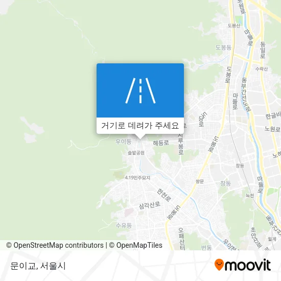 문이교 지도