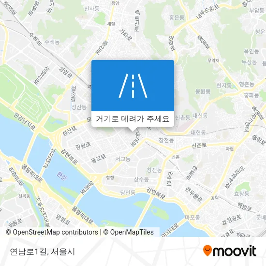 연남로1길 지도