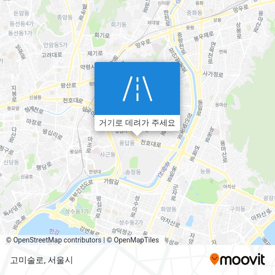 고미술로 지도