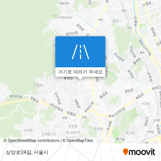삼양로24길 지도
