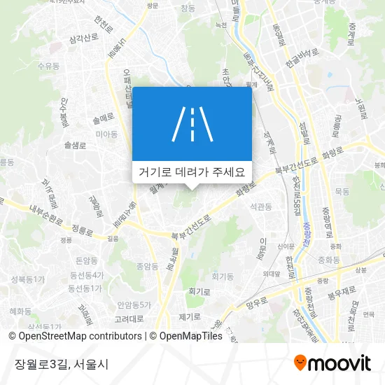 장월로3길 지도