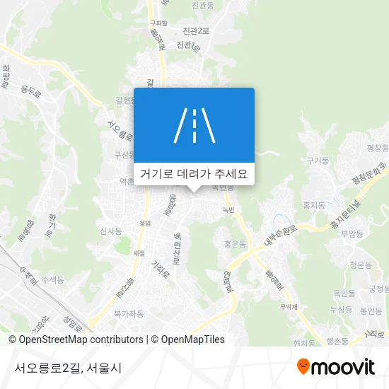 서오릉로2길 지도