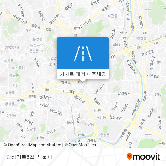 답십리로8길 지도