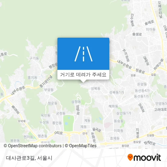 대사관로3길 지도