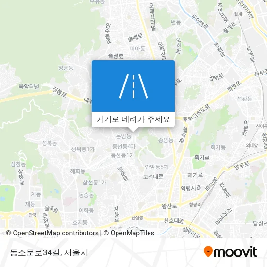 동소문로34길 지도