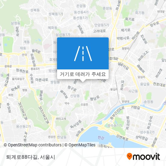 퇴계로88다길 지도