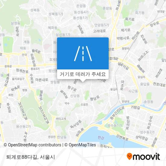 퇴계로88다길 지도