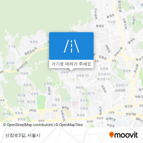 선잠로3길 지도