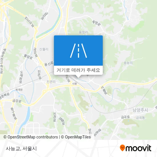 사능교 지도