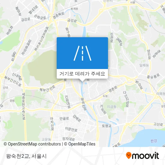 왕숙천2교 지도