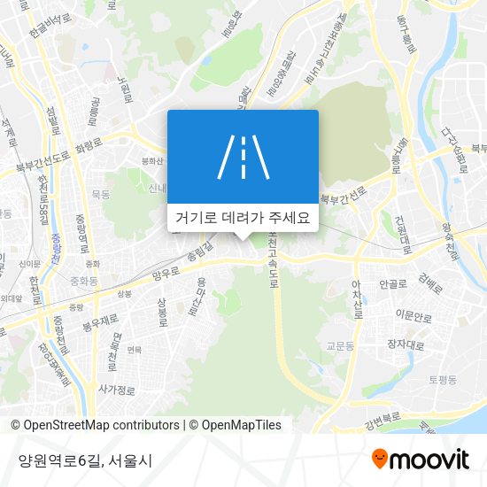 양원역로6길 지도