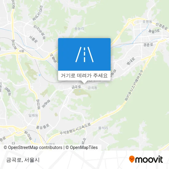 금곡로 지도