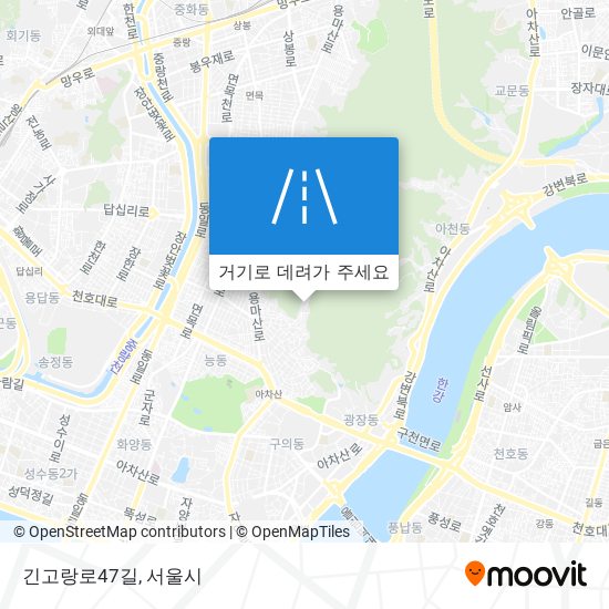 긴고랑로47길 지도