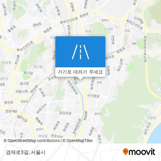 겸재로3길 지도