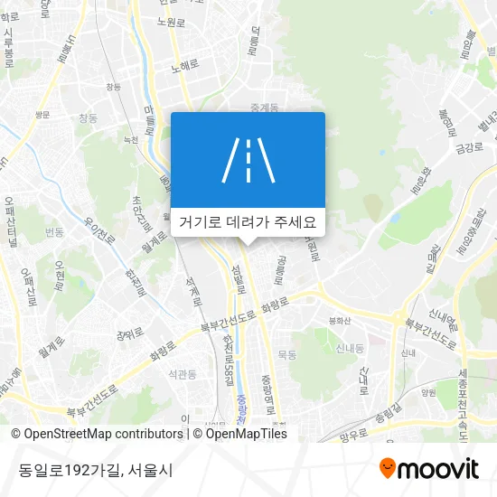 동일로192가길 지도