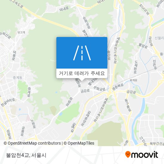 불암천4교 지도