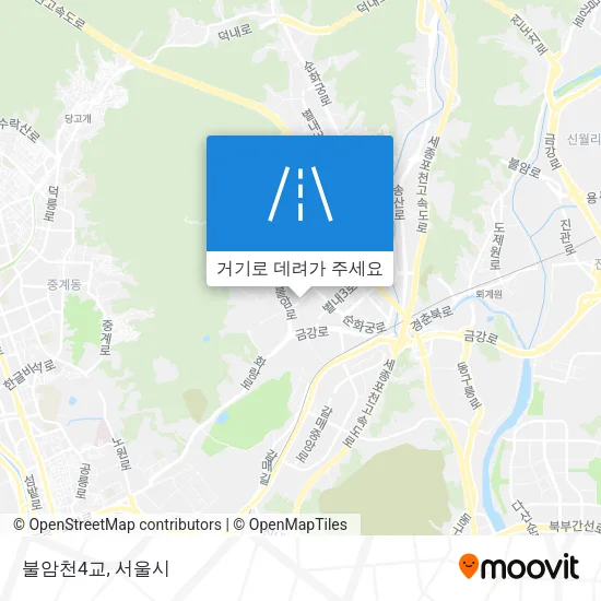 불암천4교 지도