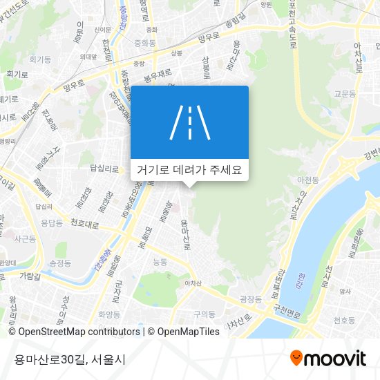 용마산로30길 지도