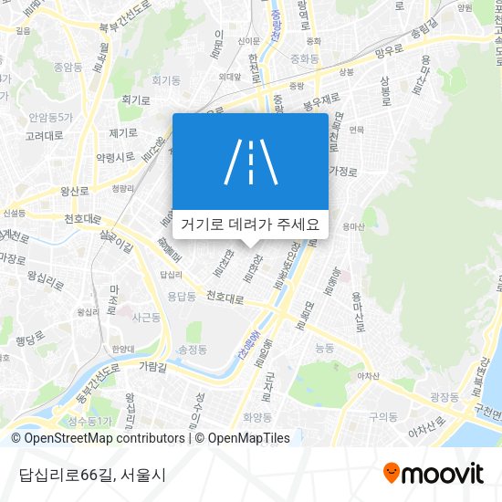 답십리로66길 지도