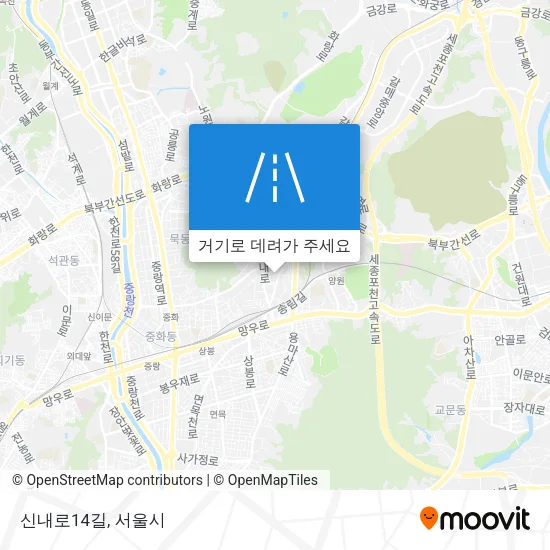 신내로14길 지도