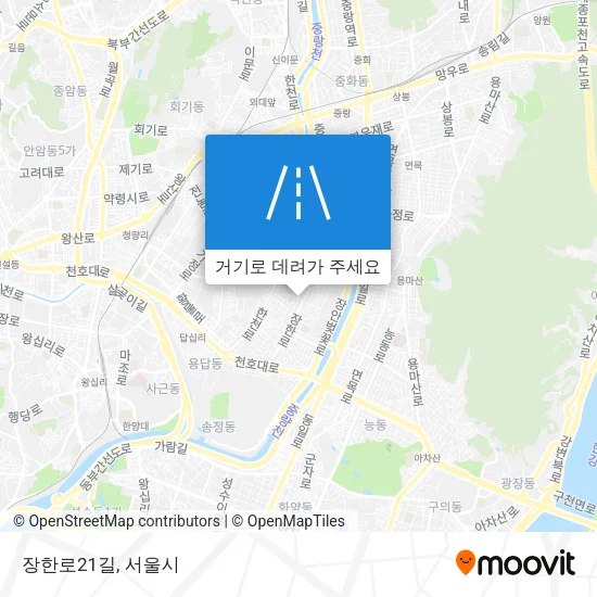 장한로21길 지도