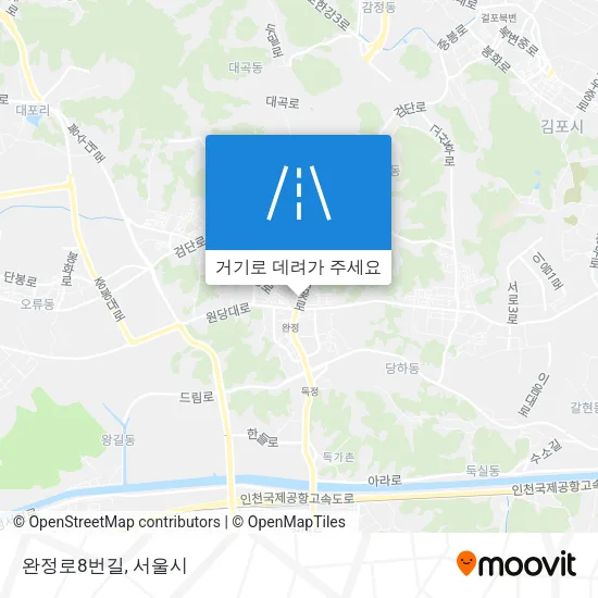 완정로8번길 지도