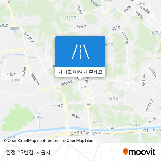 완정로7번길 지도