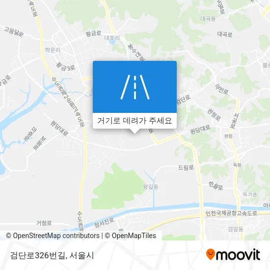 검단로326번길 지도