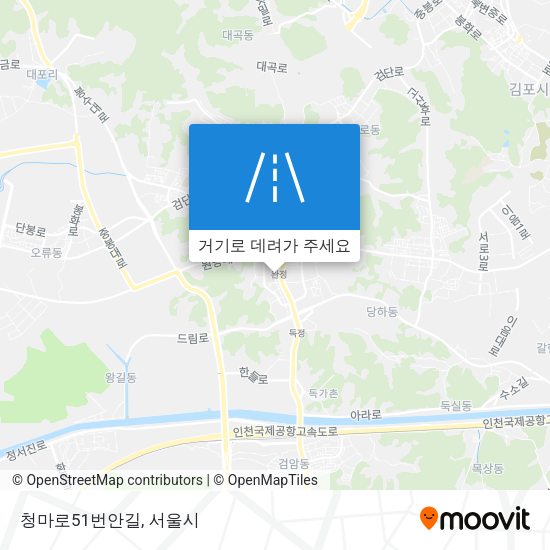 청마로51번안길 지도